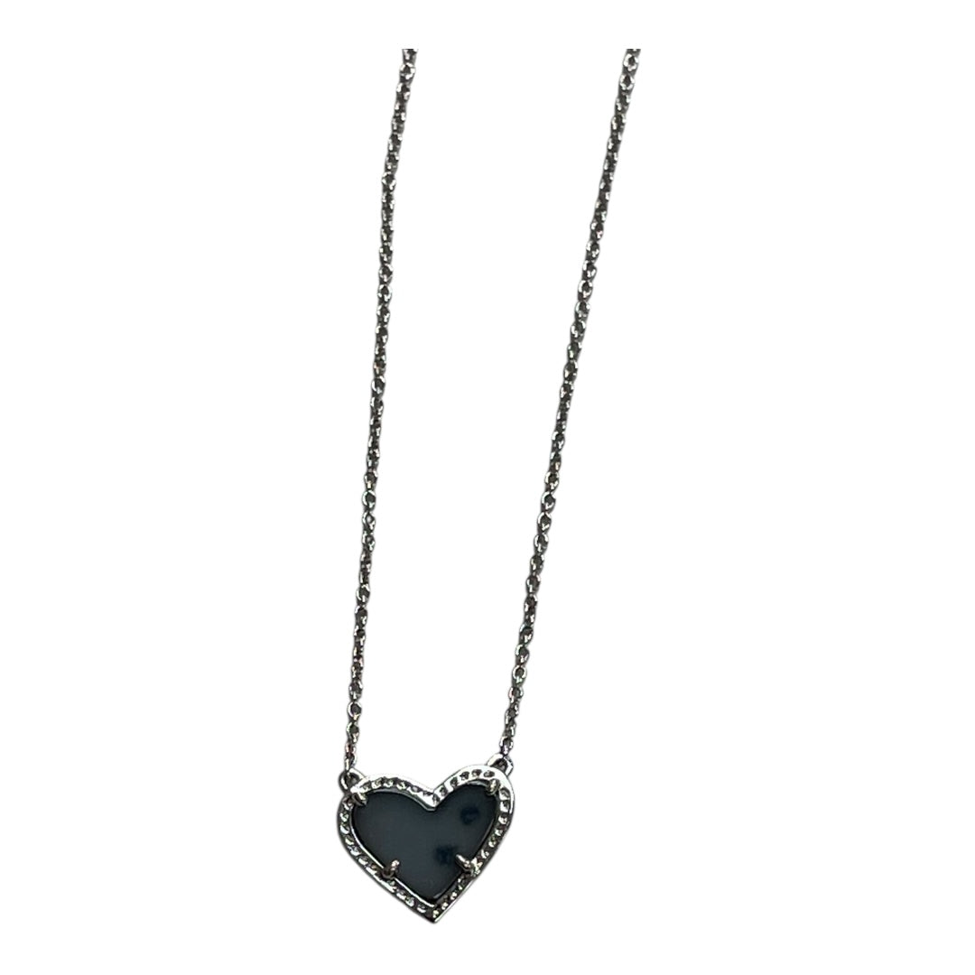 Necklace Designer By Kendra Scott In Silver
