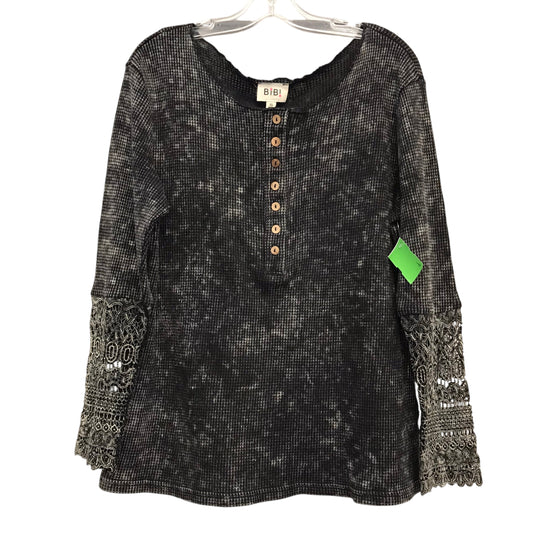 Top Ls By Bibi In Black, Size:Xl
