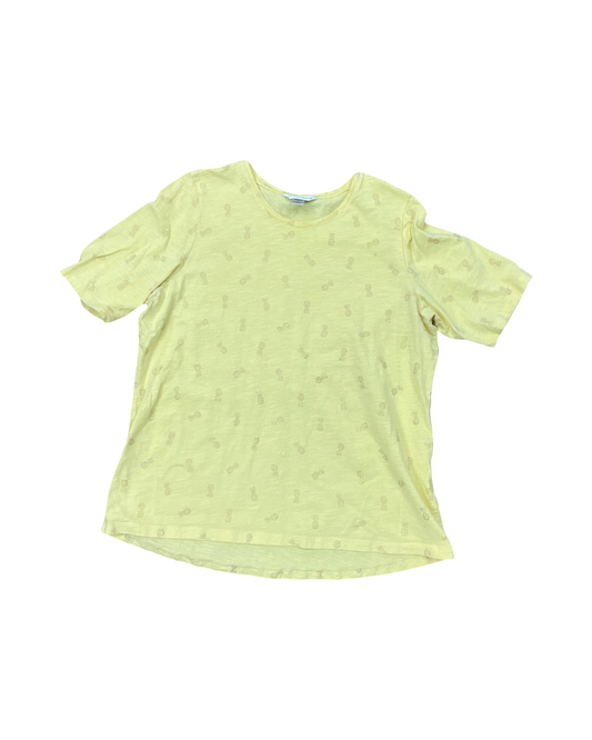 Top Ss By Christopher And Banks In Yellow, Size:Xl