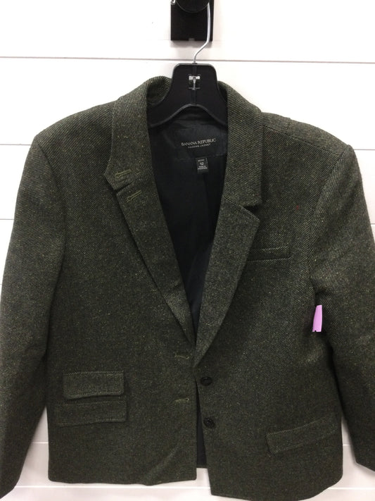 Blazer By Banana Republic In Green, Size:12P