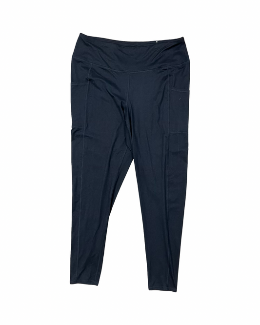 Athletic Leggings By Maurices In Black, Size:1X