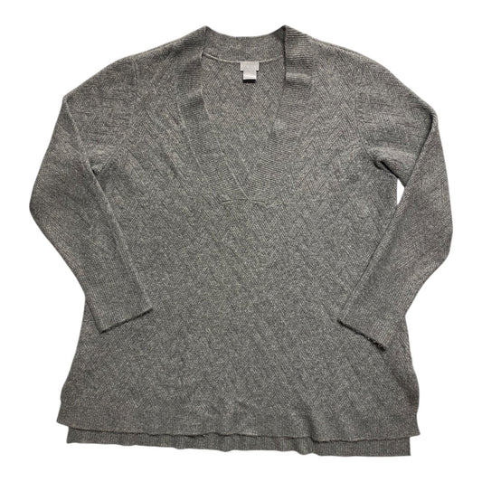 Sweater By Chicos In Grey, Size:Xl