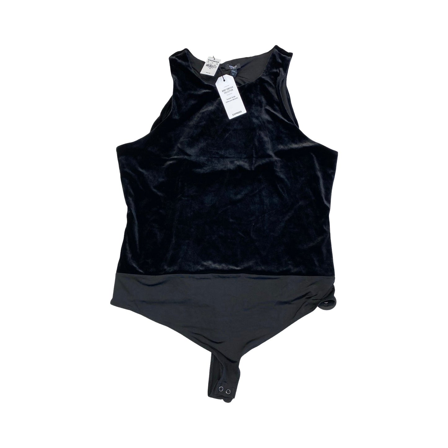 Top Sleeveless By Express In Black, Size:Xl