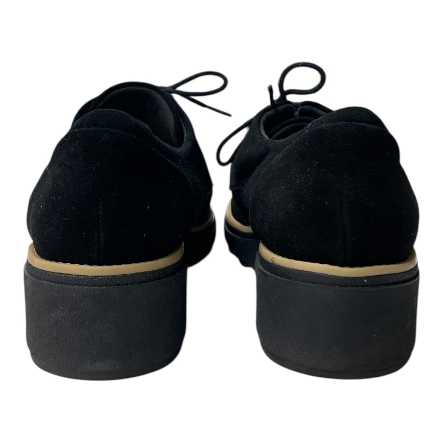 Shoes Flats By Clarks In Black, Size:8.5