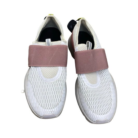 Shoes Designer By Sorel In Pink & White, Size:11