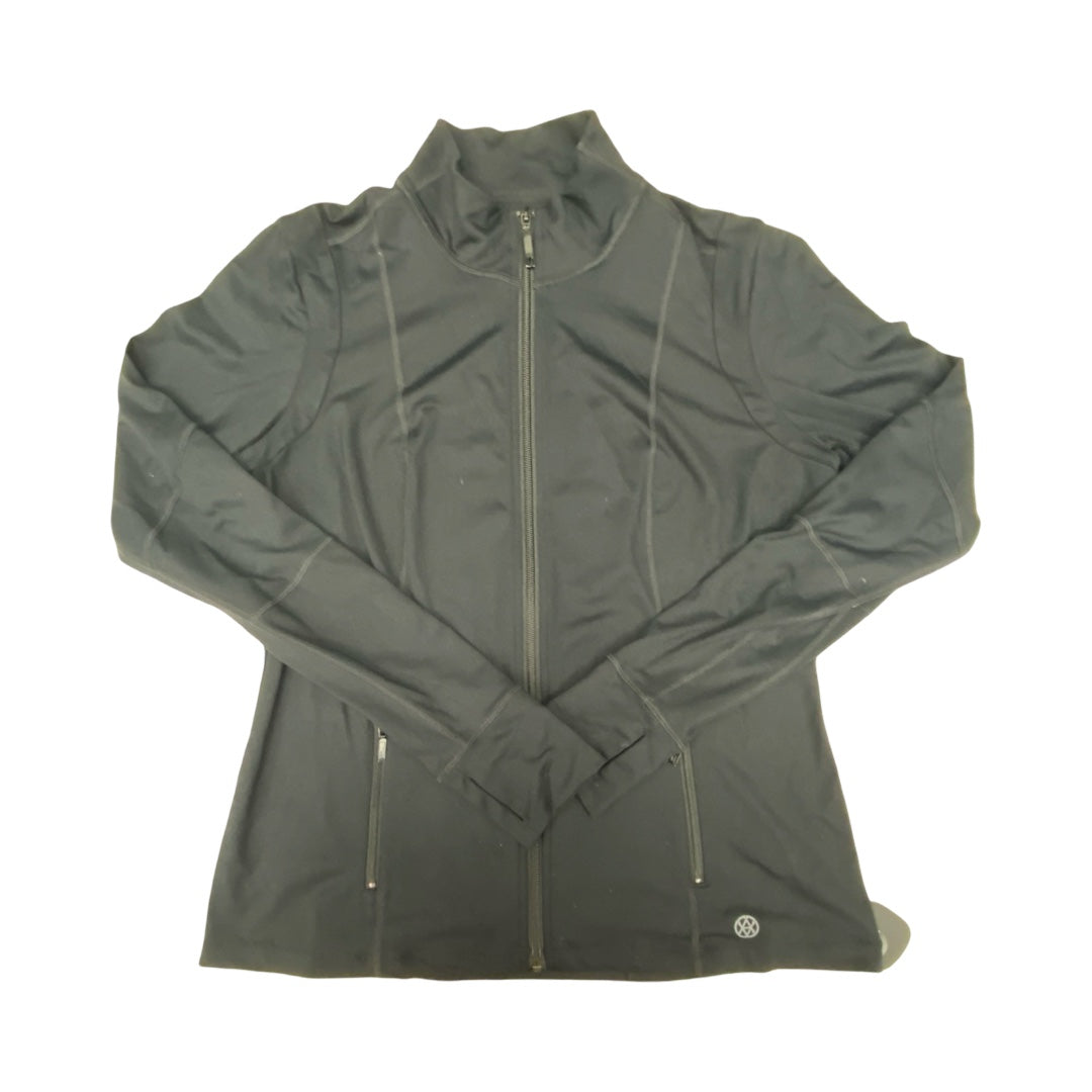 Athletic Jacket By Cabi In Black, Size:L