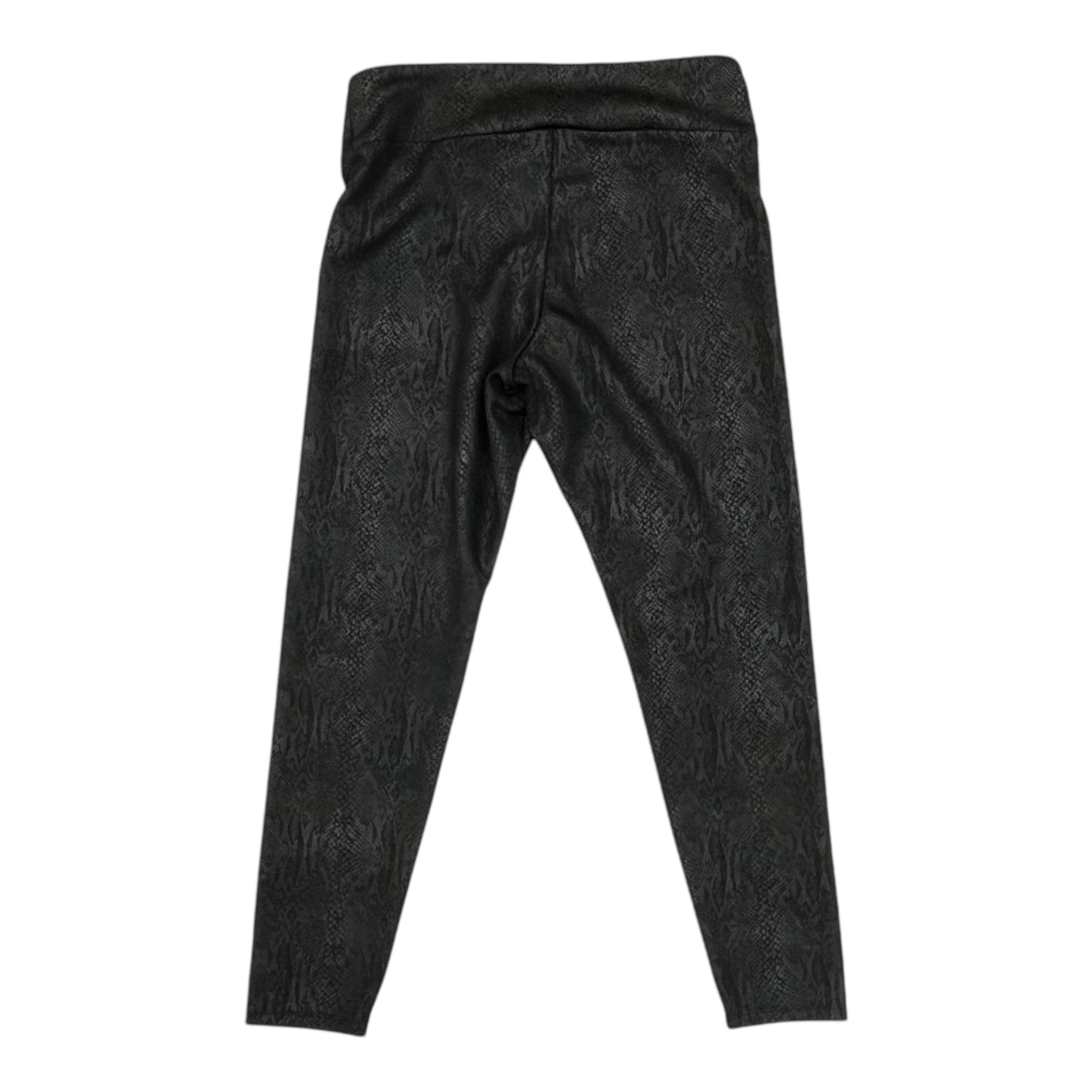 Pants Leggings By Express In Snakeskin Print, Size:L