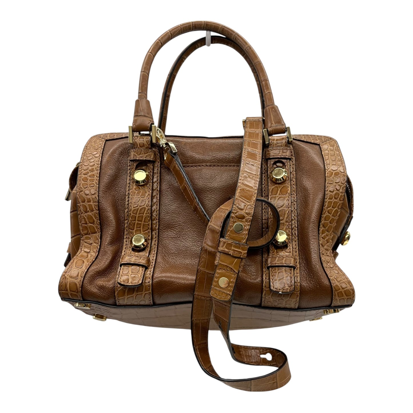 Handbag Designer By Michael Kors In Tan, Size:Medium