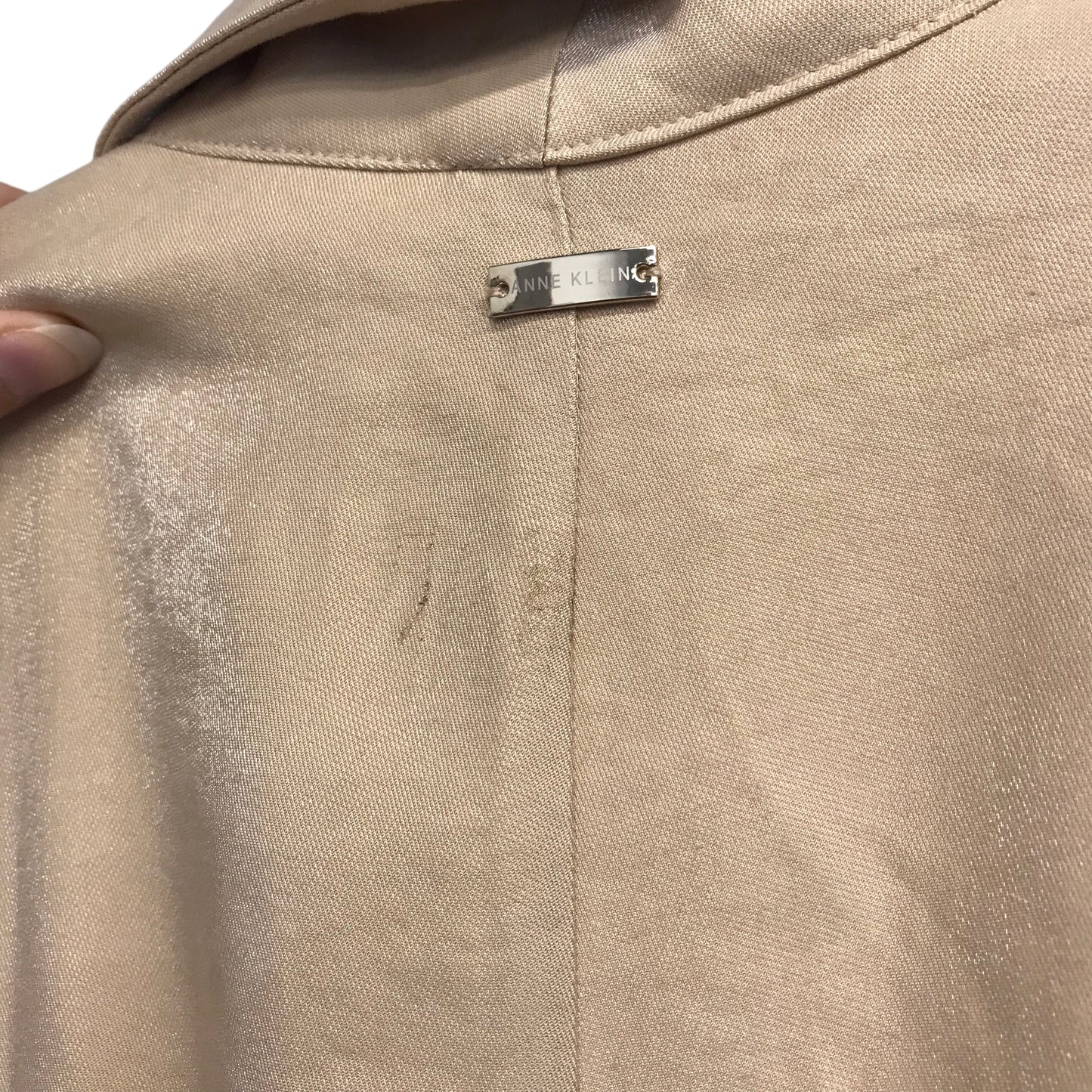 Dress Casual Maxi By Anne Klein In Tan, Size:S