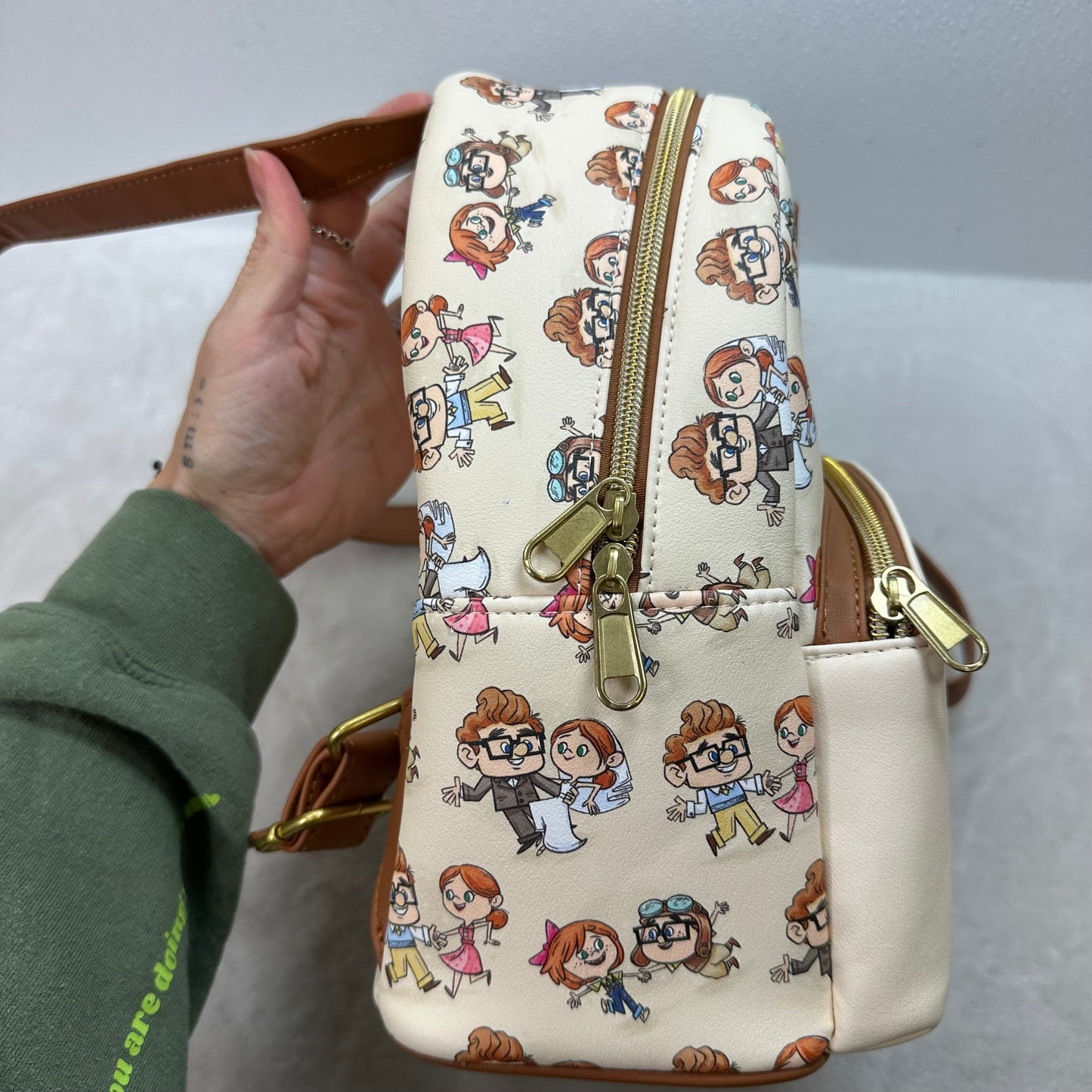 Disney UP Backpack By Loungefly, Size: Small
