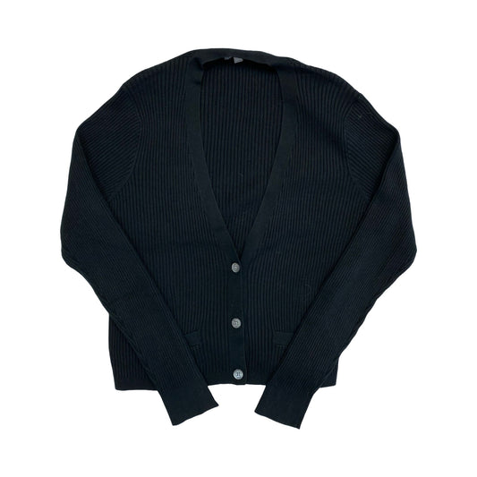 Sweater Cardigan By J. Crew In Black, Size:Xl