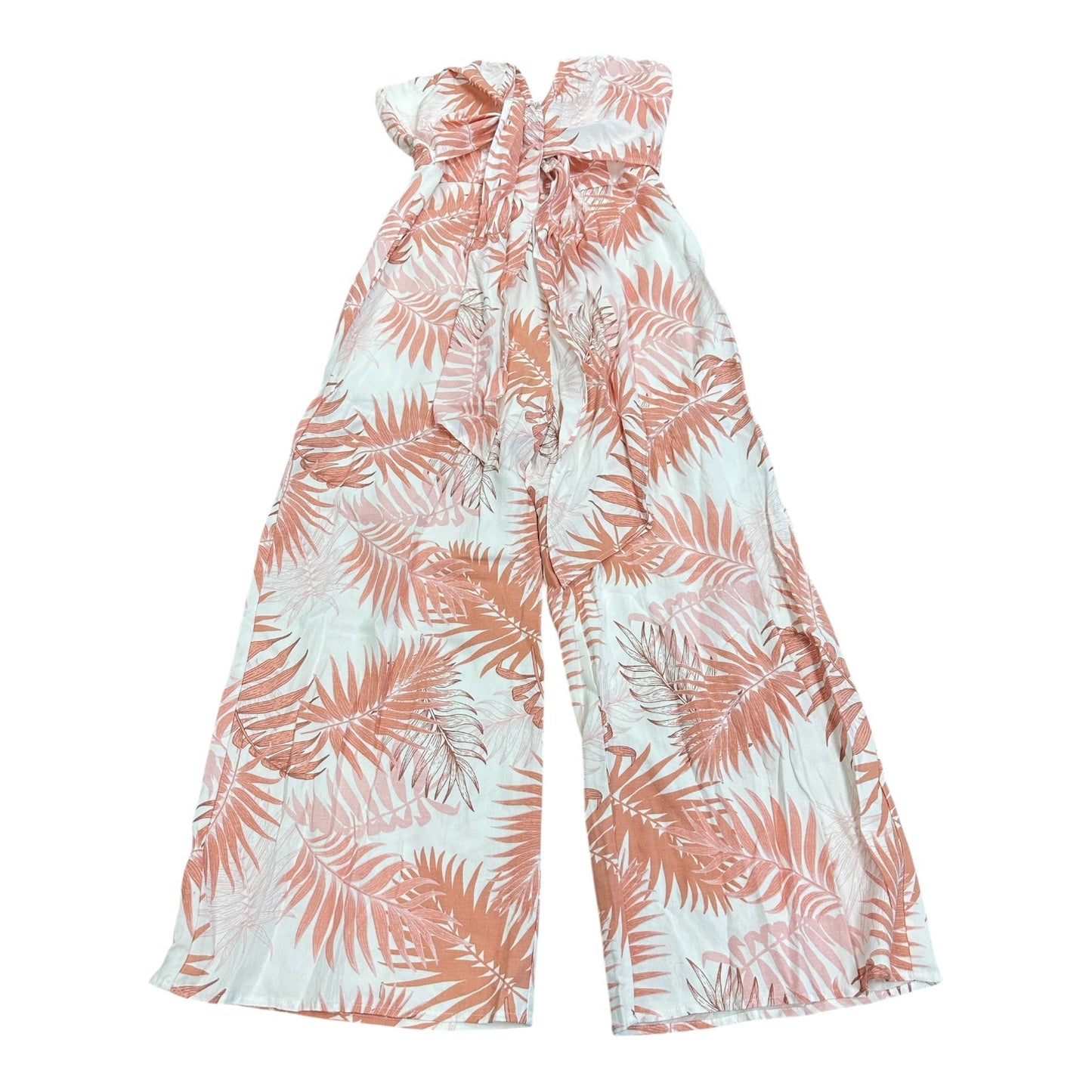 Jumpsuit By Pink Lily In Pink & White, Size:S