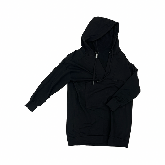 Sweatshirt Hoodie By Felina In Black, Size:M