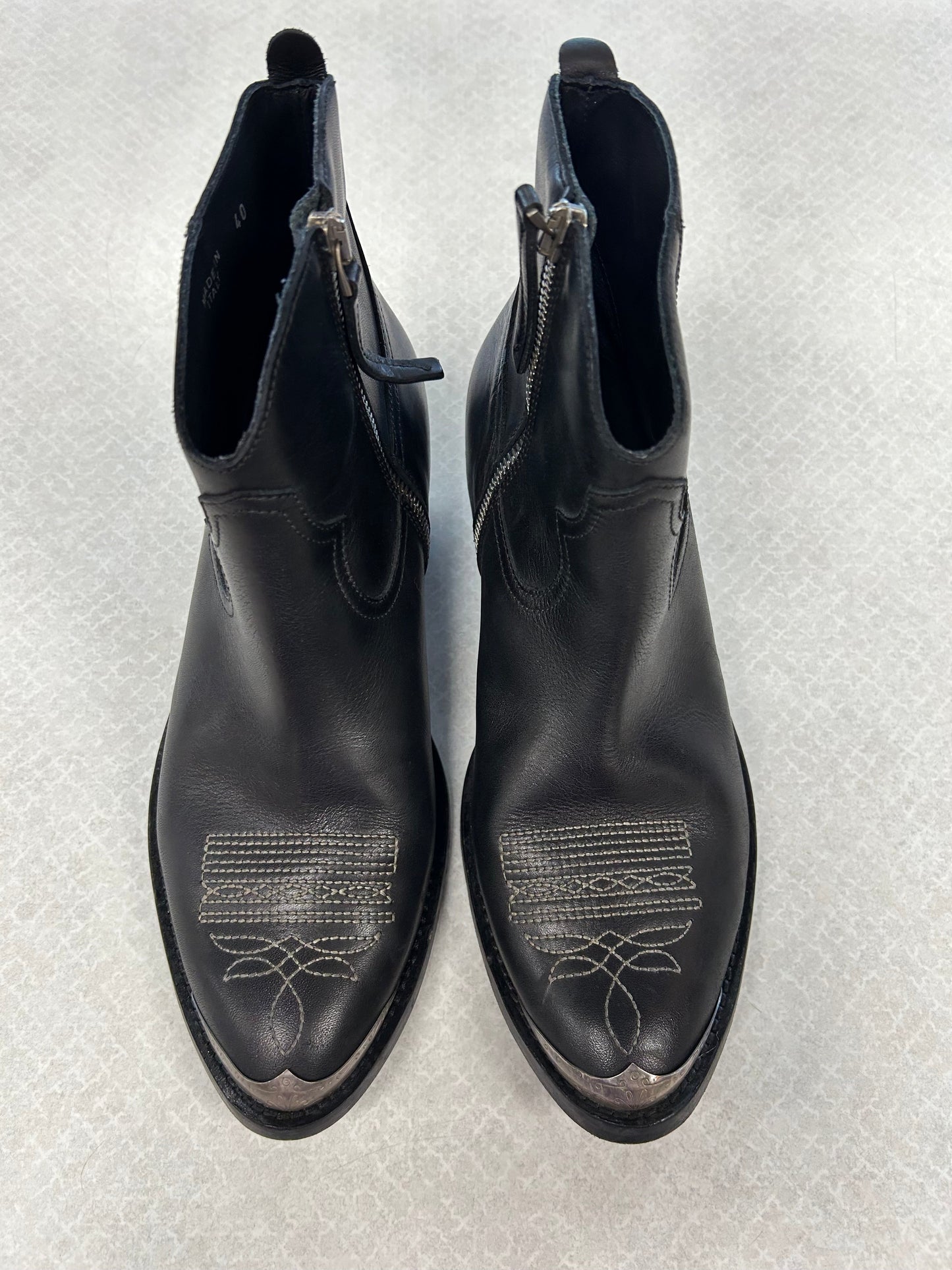 Boots Luxury Designer By Golden Goose In Black, Size:10/40