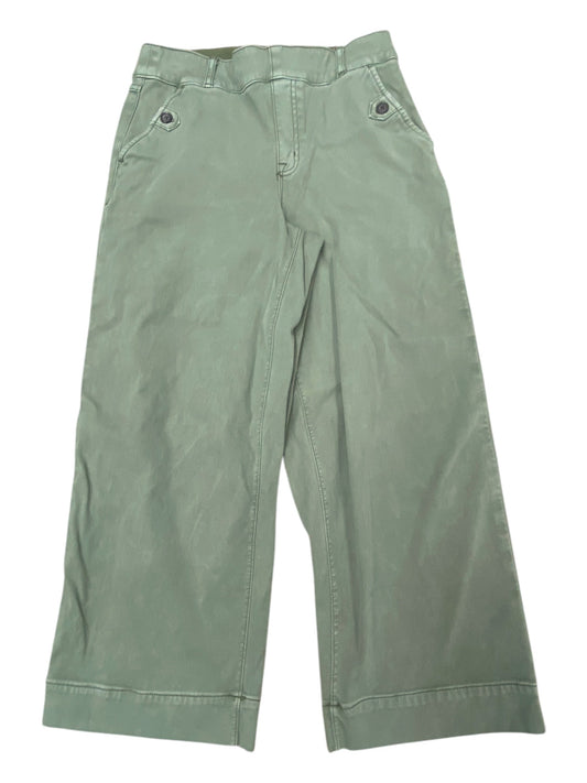 Pants Wide Leg By Spanx In Green, Size:M