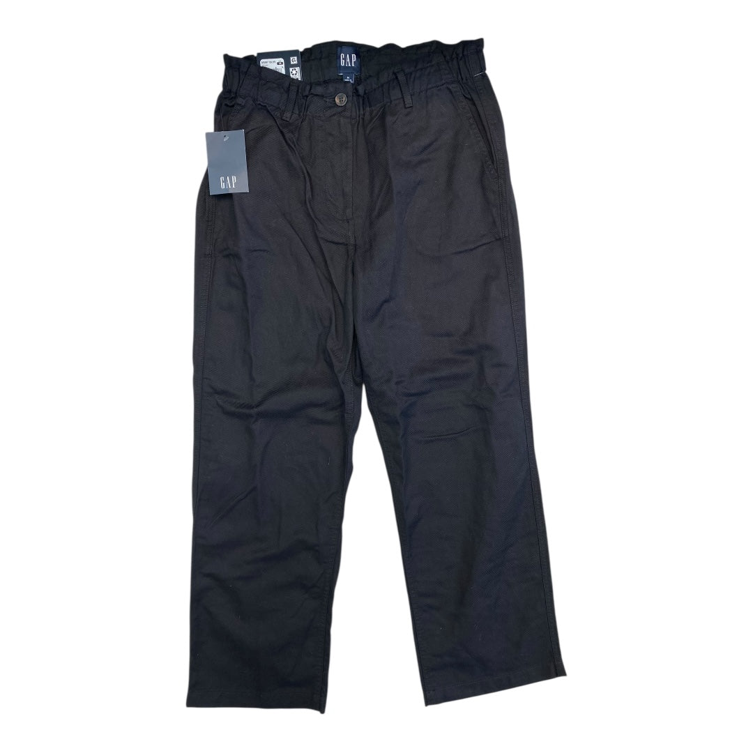 Pants Wide Leg By Gap In Black, Size:M