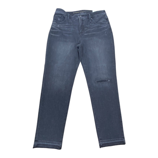 Jeans Skinny By Chicos In Grey Denim, Size:10