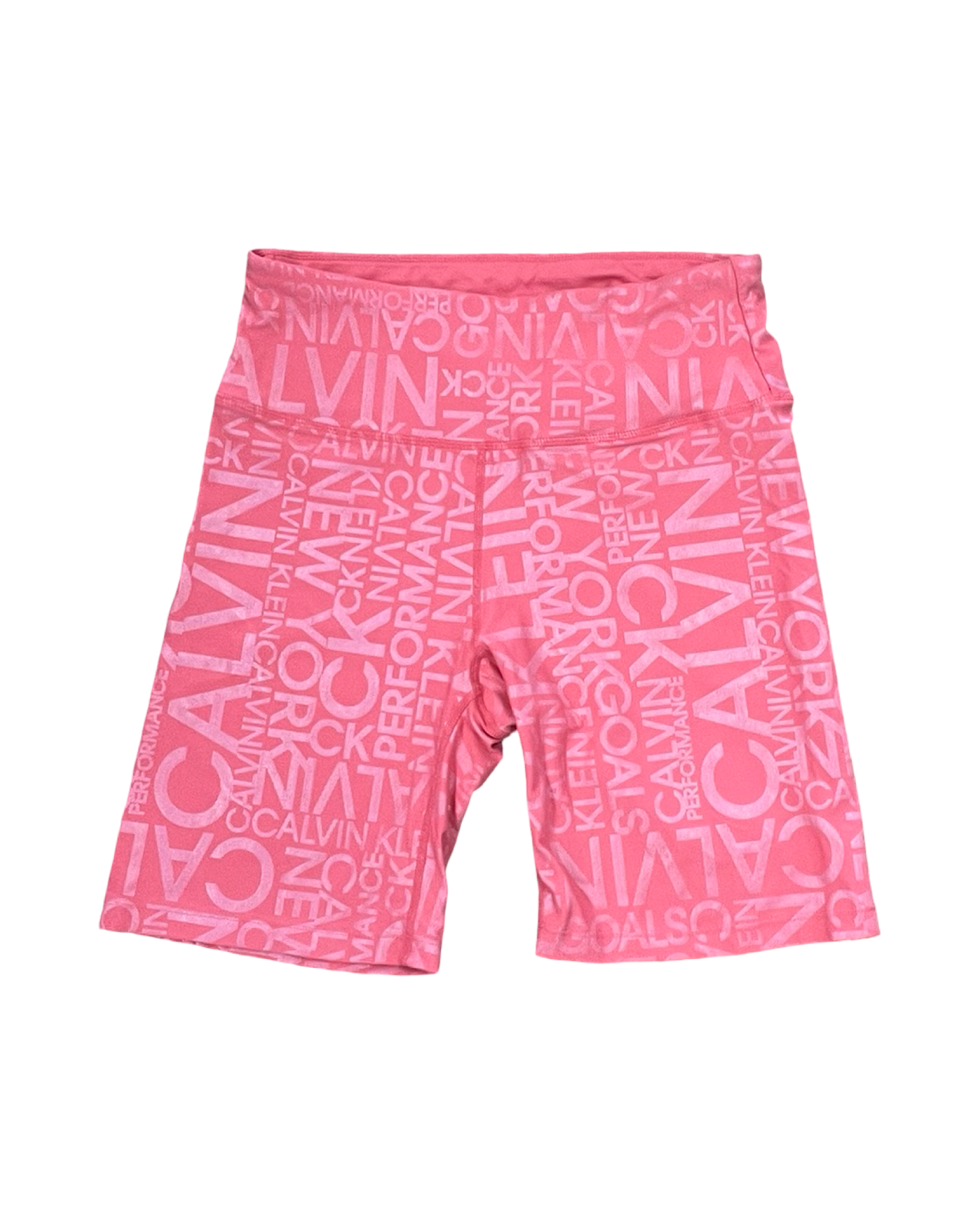 Athletic Shorts By Calvin Klein In Pink, Size:M