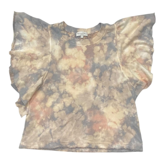Top Sleeveless By Michael Stars In Tie Dye Print, Size:S