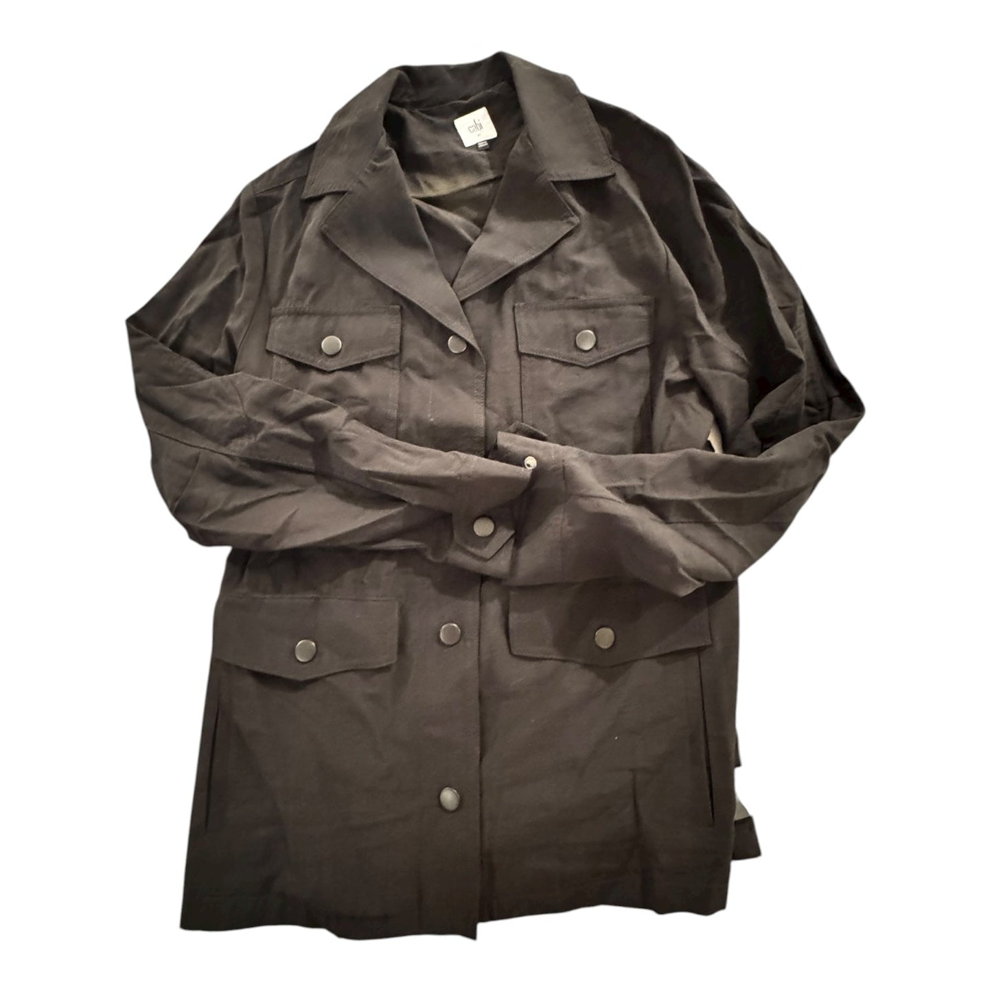 Jacket Utility By Cabi In Black, Size:M