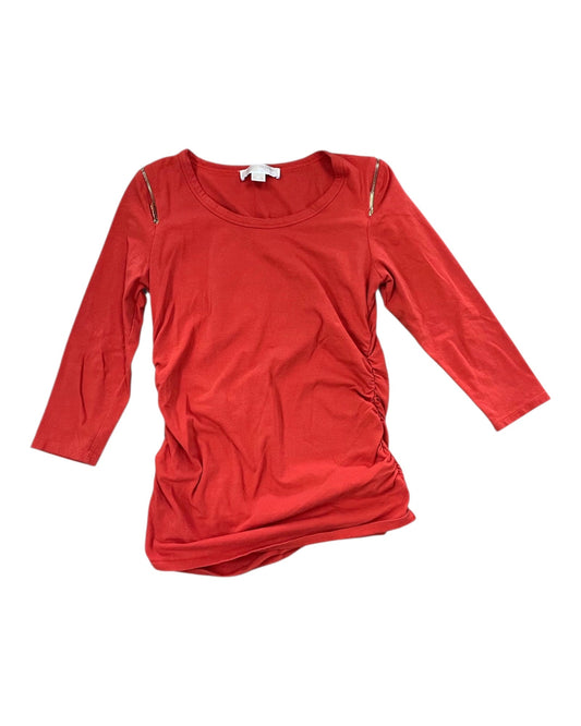 Top Ls By Michael By Michael Kors In Orange, Size:M