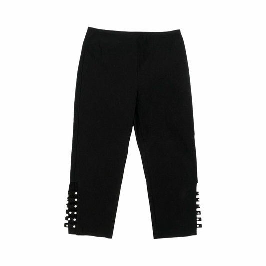 Pants Cropped By Joseph Ribkoff In Black, Size:10