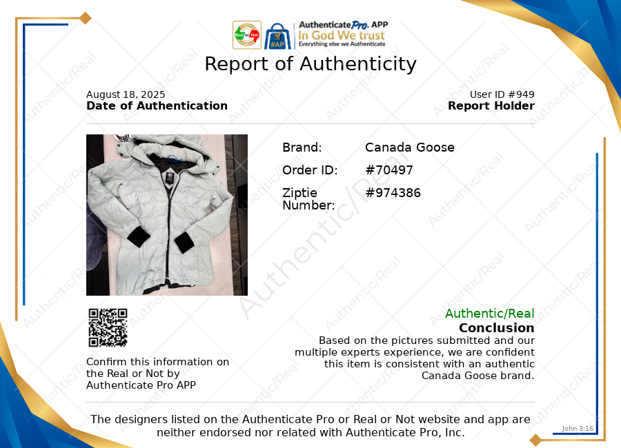 Jacket Luxury Designer By Canada Goose In Blue, Size:L