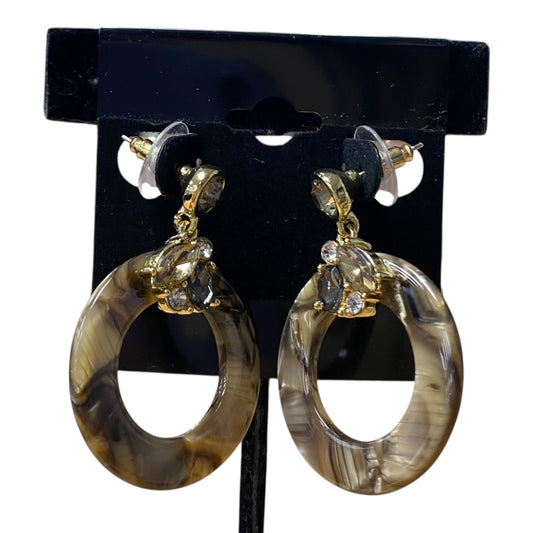 Earrings Dangle/Drop  In Brown