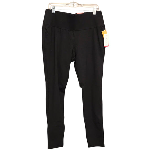 Athletic Pants By Livi Active In Black, Size:1X