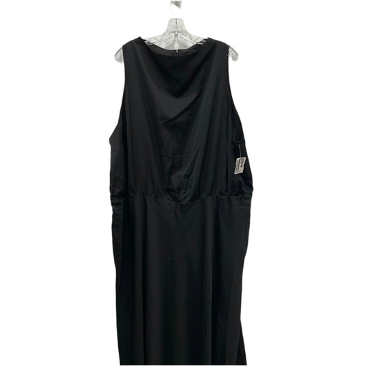 Dress Casual Maxi By Eloquii In Black, Size: 26
