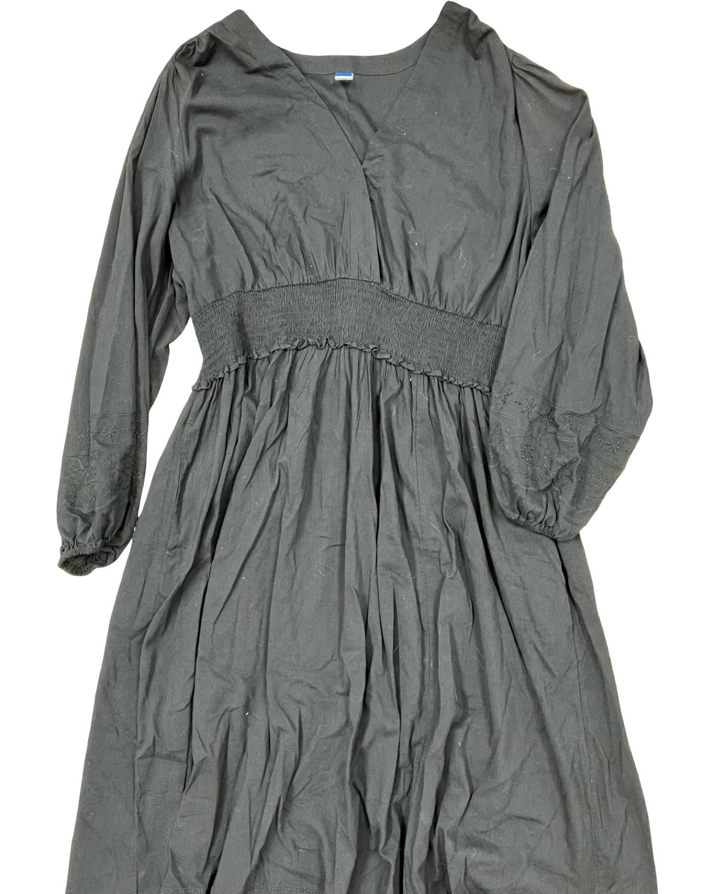 Dress Casual Maxi By Old Navy In Black, Size:1X