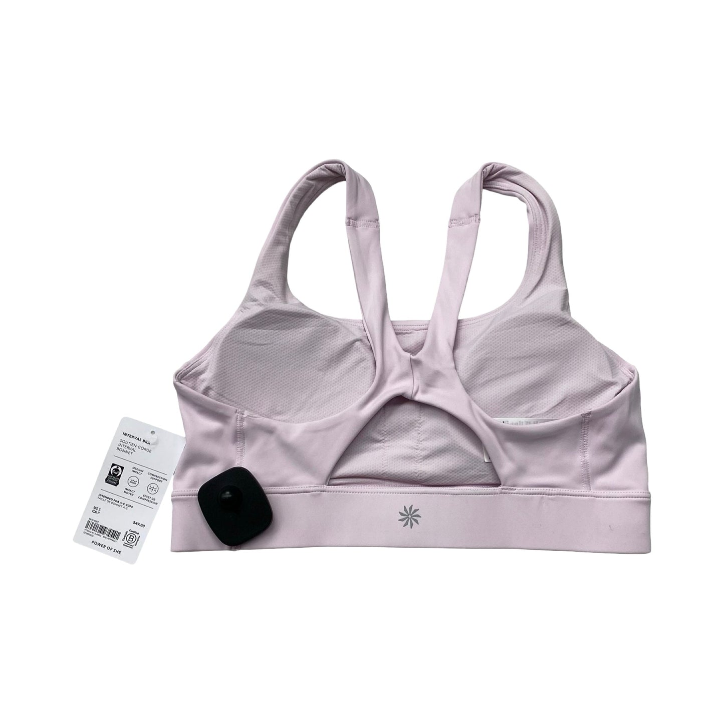 Athletic Bra By Athleta In Pink, Size:S