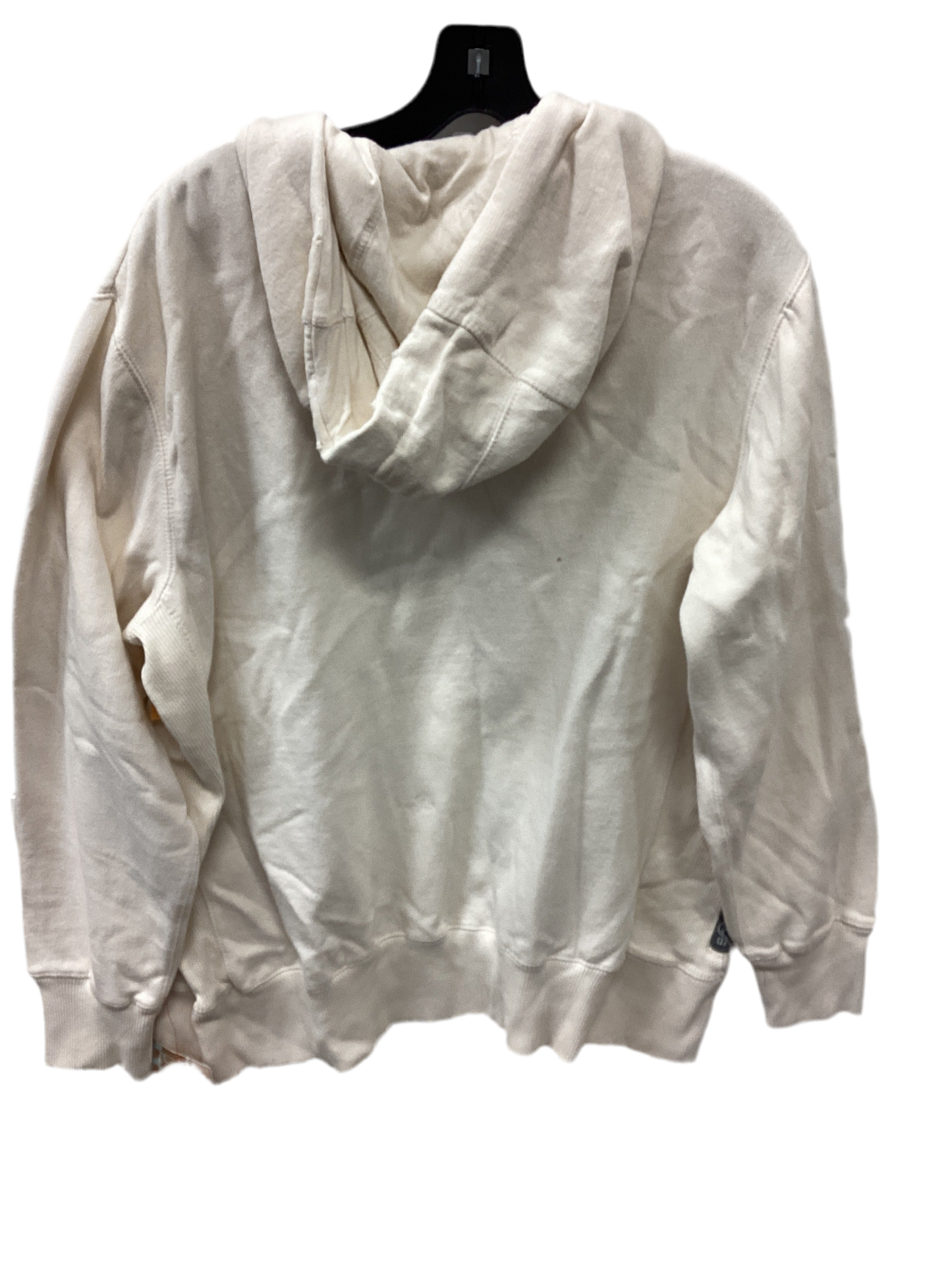 Sweatshirt Hoodie By Mossimo In Cream, Size:Xl