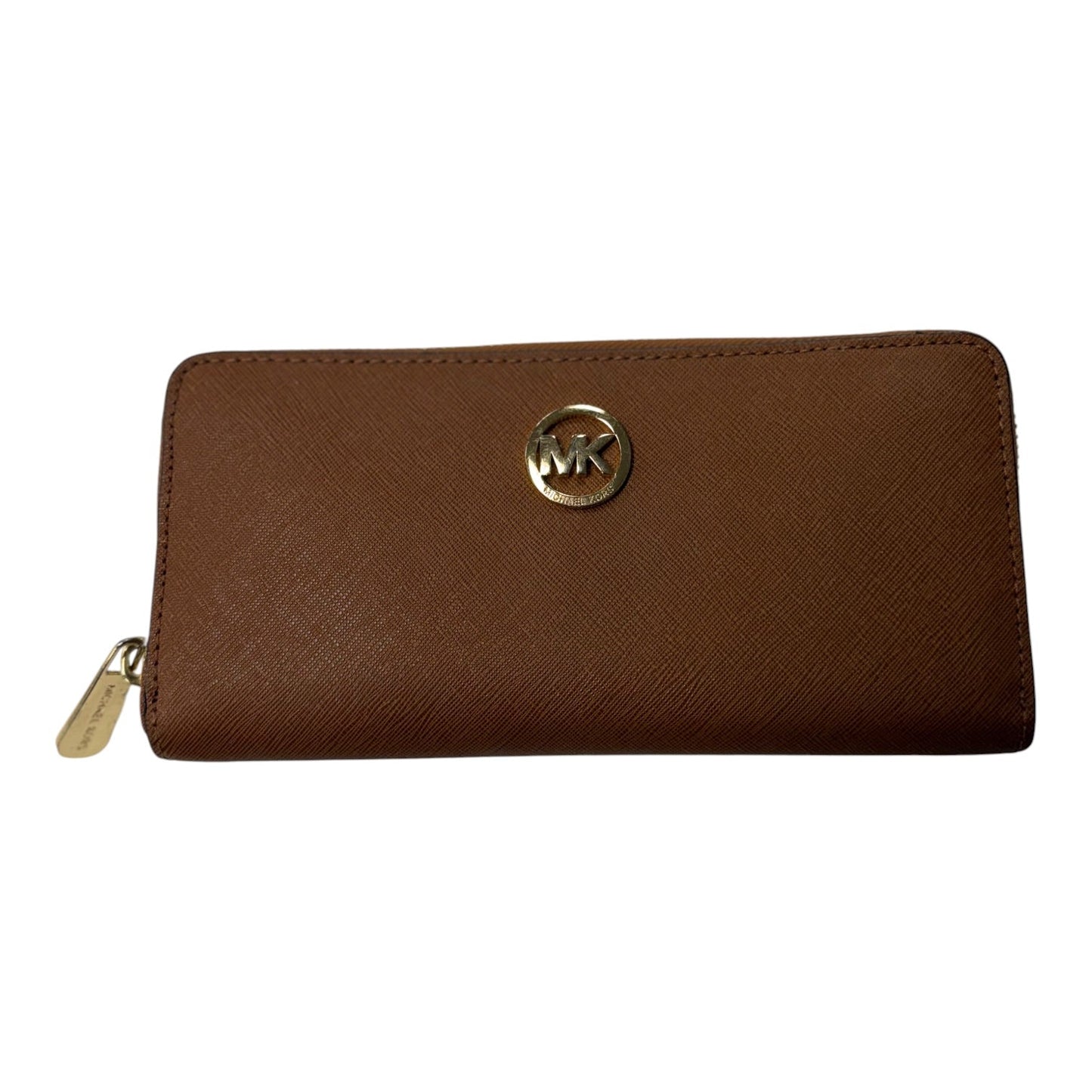 Wallet Designer By Michael Kors In Tan, Size:Medium