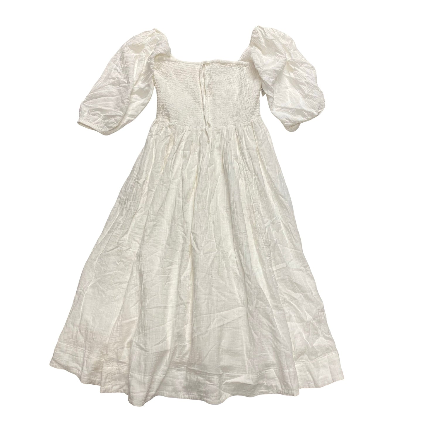 Dress Casual Maxi By Quince In White, Size:L