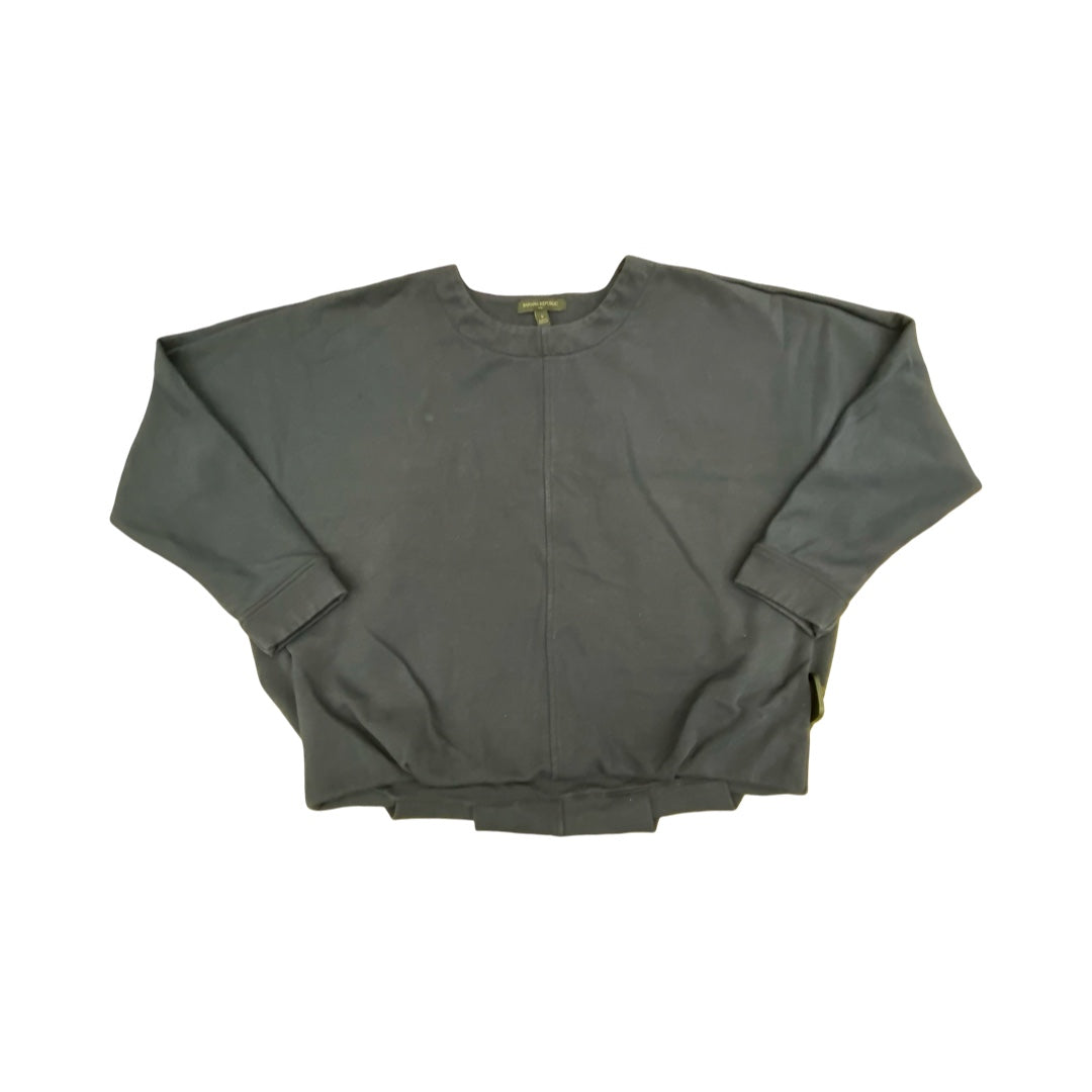 Sweatshirt Crewneck By Banana Republic In Blue, Size:S
