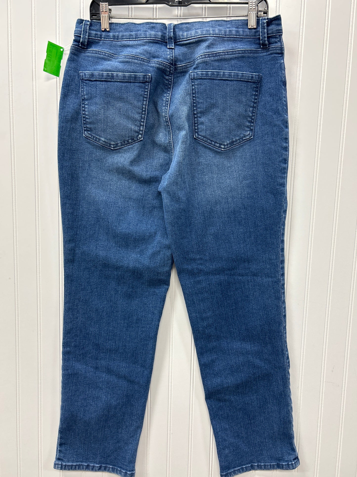 Jeans Boot Cut By Gloria Vanderbilt In Blue Denim, Size:14P