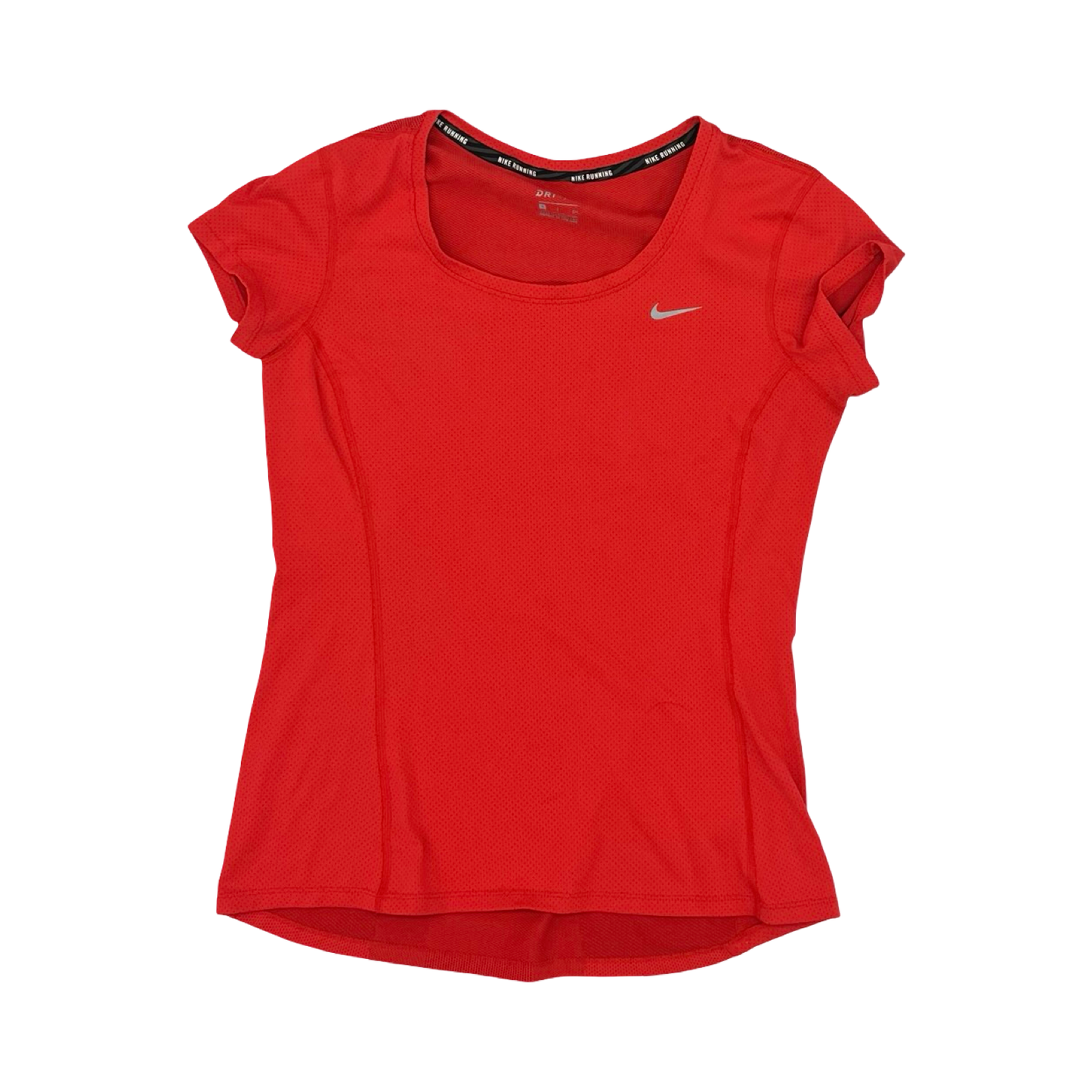 Athletic Top Ss By Nike In Red, Size:S