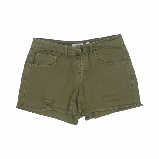 Shorts By A Loves A In Green Denim, Size:2