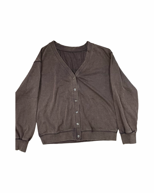 Cardigan By Clothes Mentor In Brown, Size:S