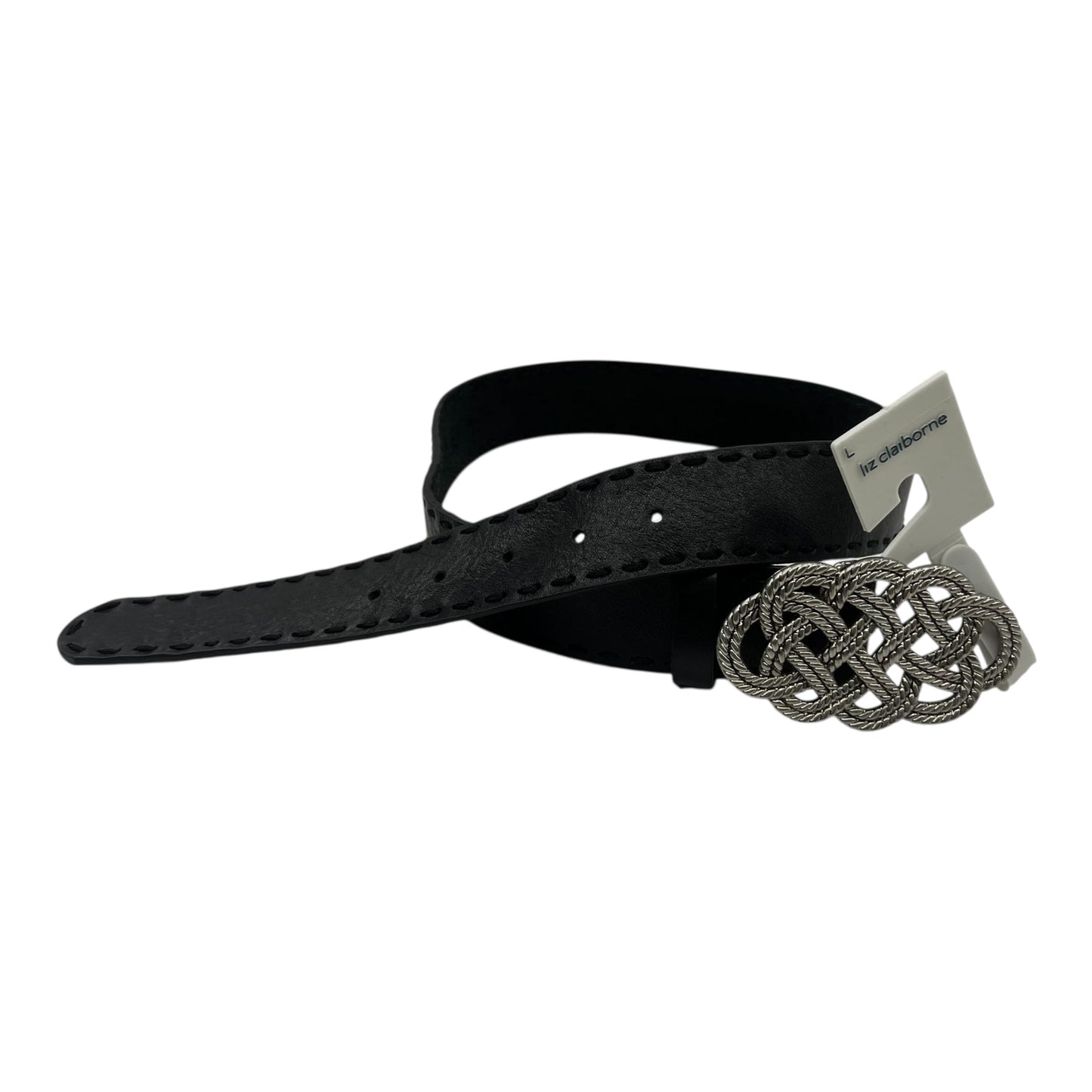Belt Leather By Liz Claiborne In Black