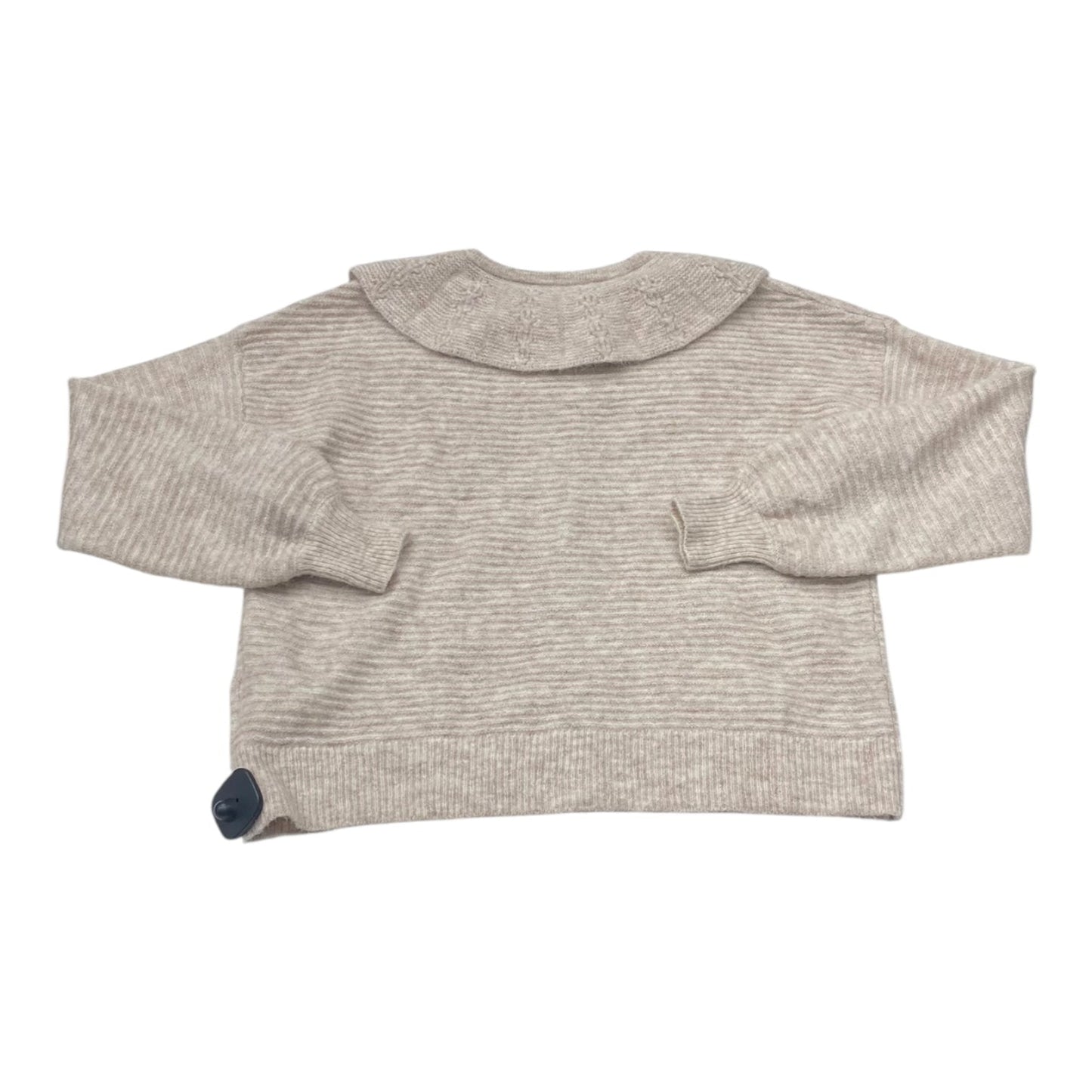 Sweater Cardigan By Madewell In Beige, Size:Xxs