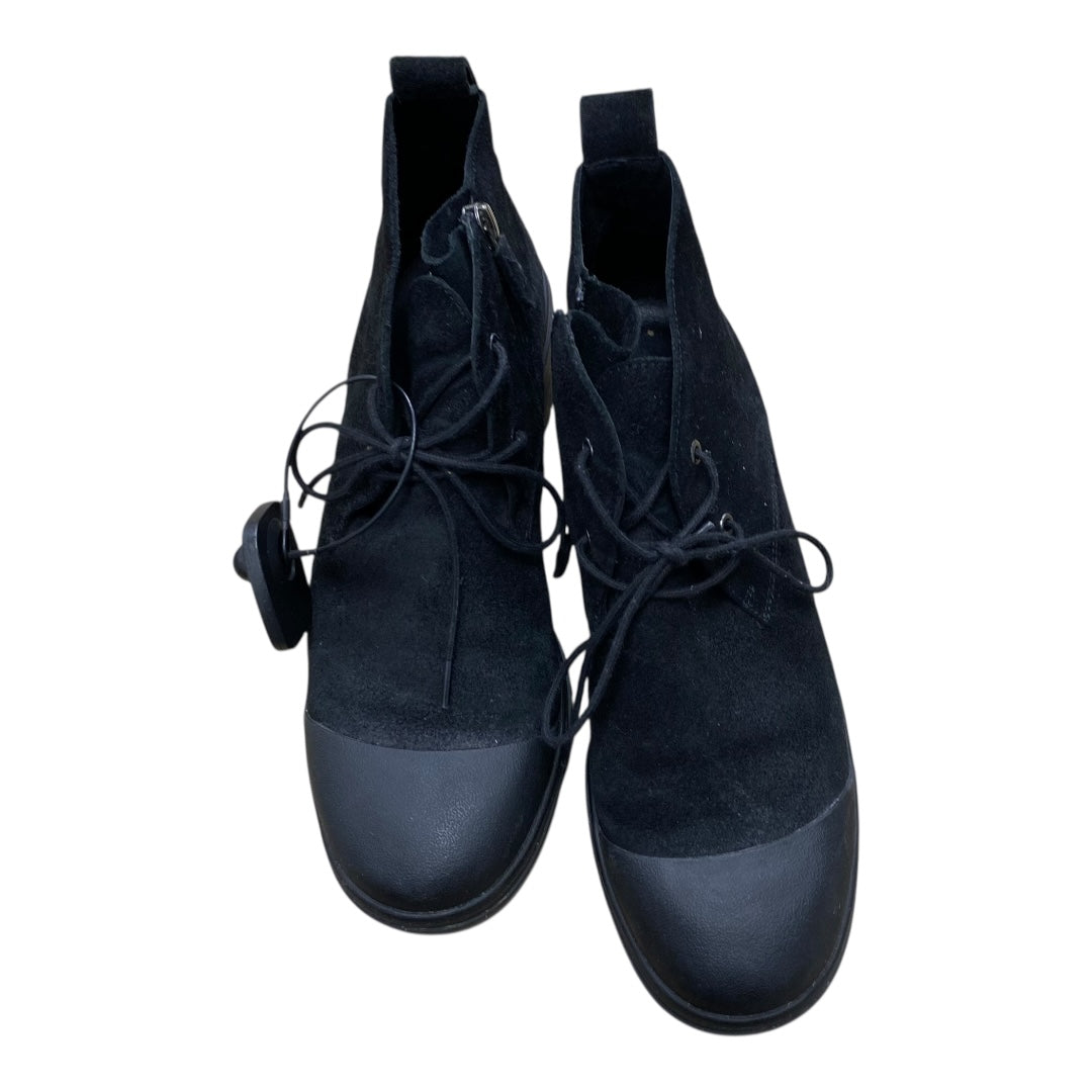 Shoes Designer By Eileen Fisher In Black, Size:9