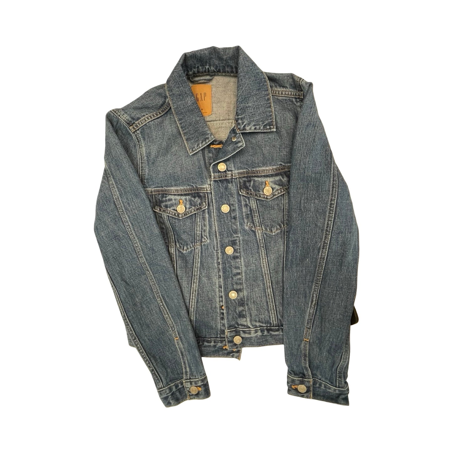 Blazer By Gap In Blue Denim, Size:M