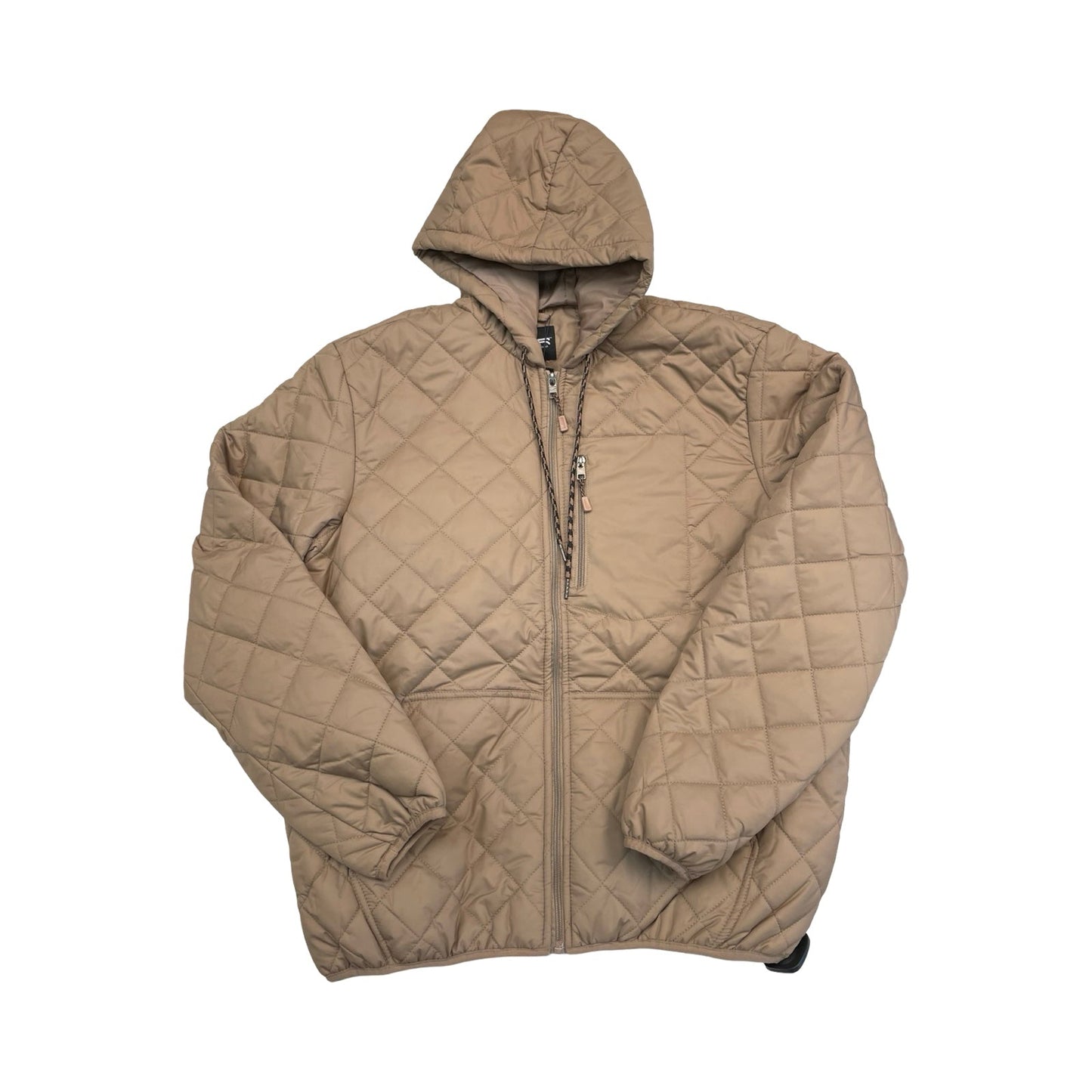 Jacket Puffer & Quilted By Cmc In Brown, Size:L