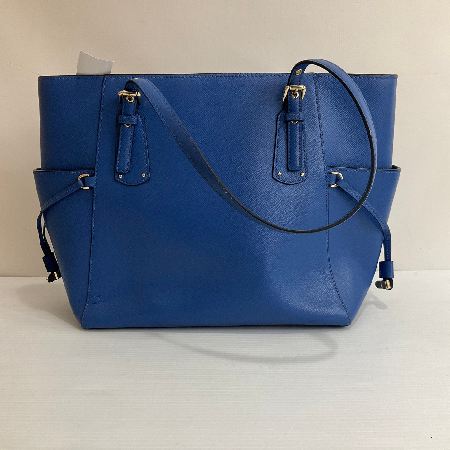 Handbag Designer By Michael Kors In Blue, Size:Large