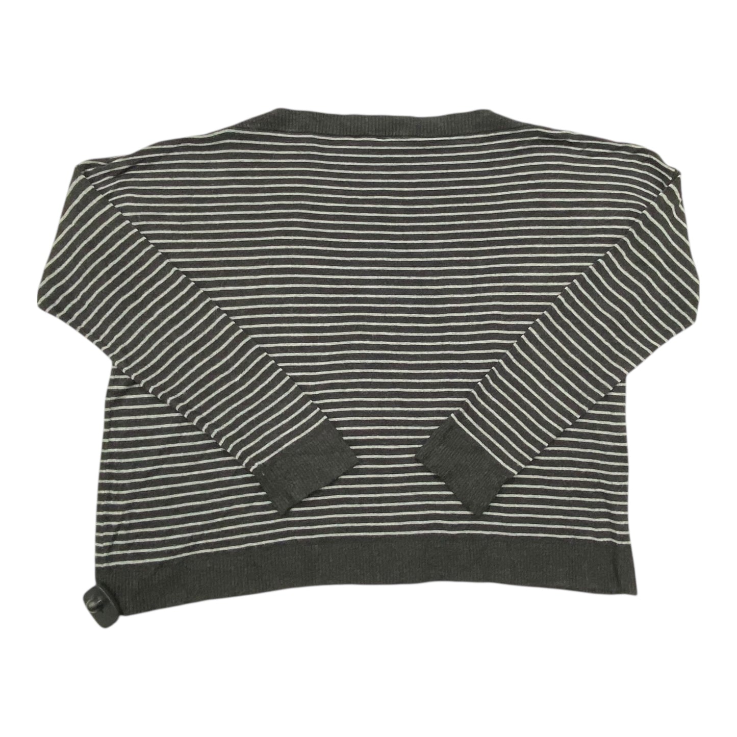 Sweater Designer By Eileen Fisher In Striped Pattern, Size:L