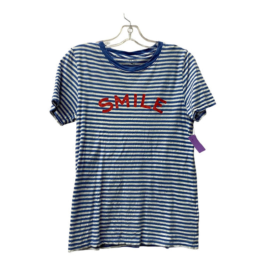 Top Ss By J. Crew In Blue, Size:S