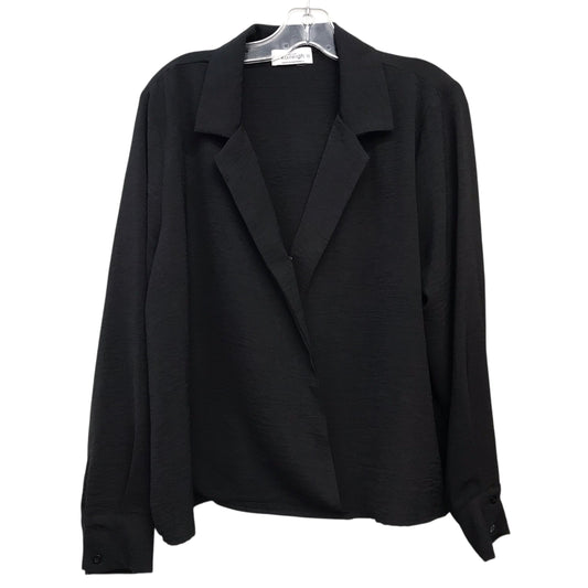 Top Ls By Kaileigh In Black, Size:1X