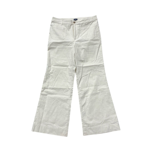 Pants Wide Leg By J. Crew In Cream, Size:12